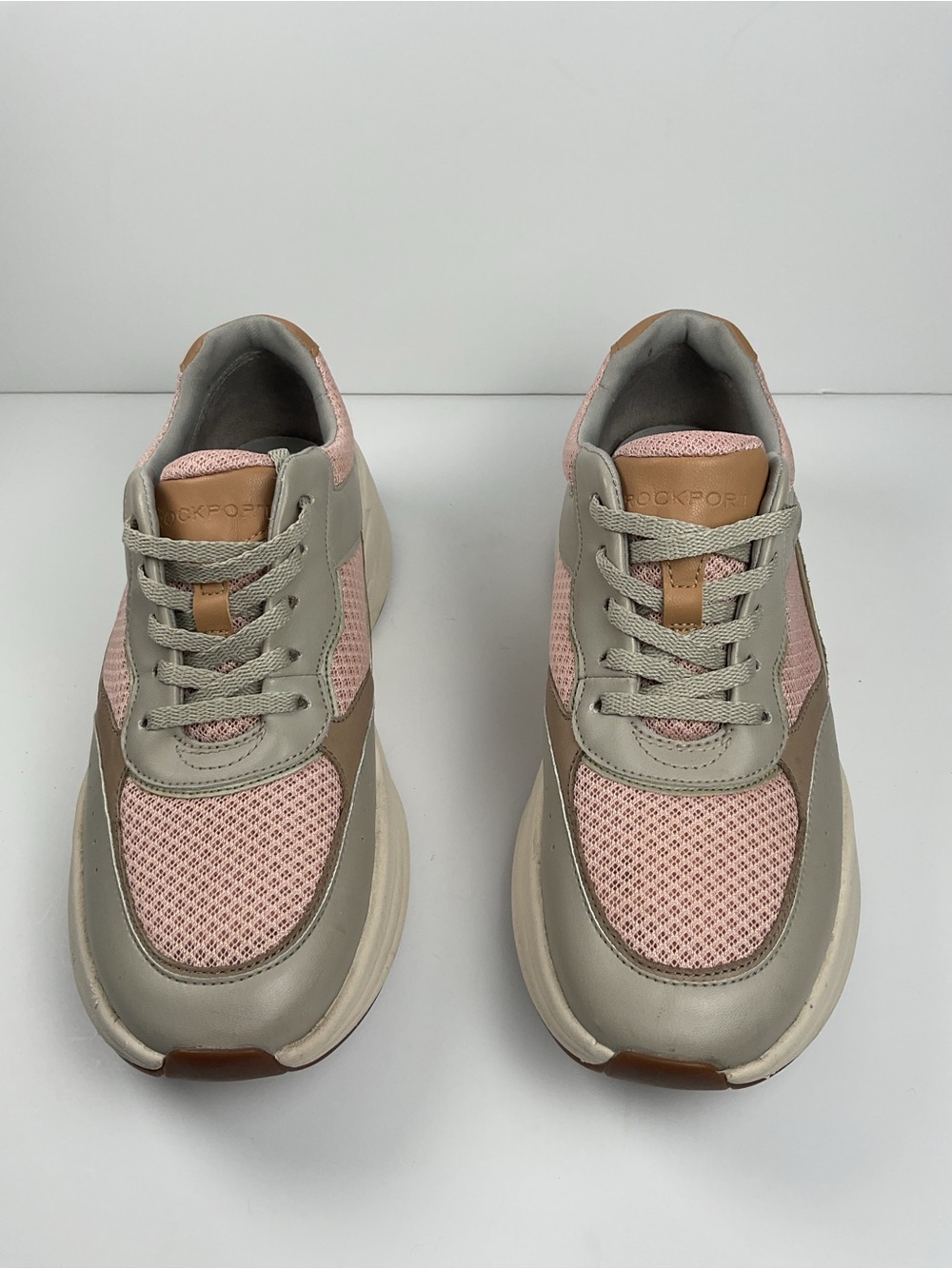 Rockport ProWalker Comfort Walking Shoes Women’s 7.5 Pink Beige Sneakers - Picture 5 of 11